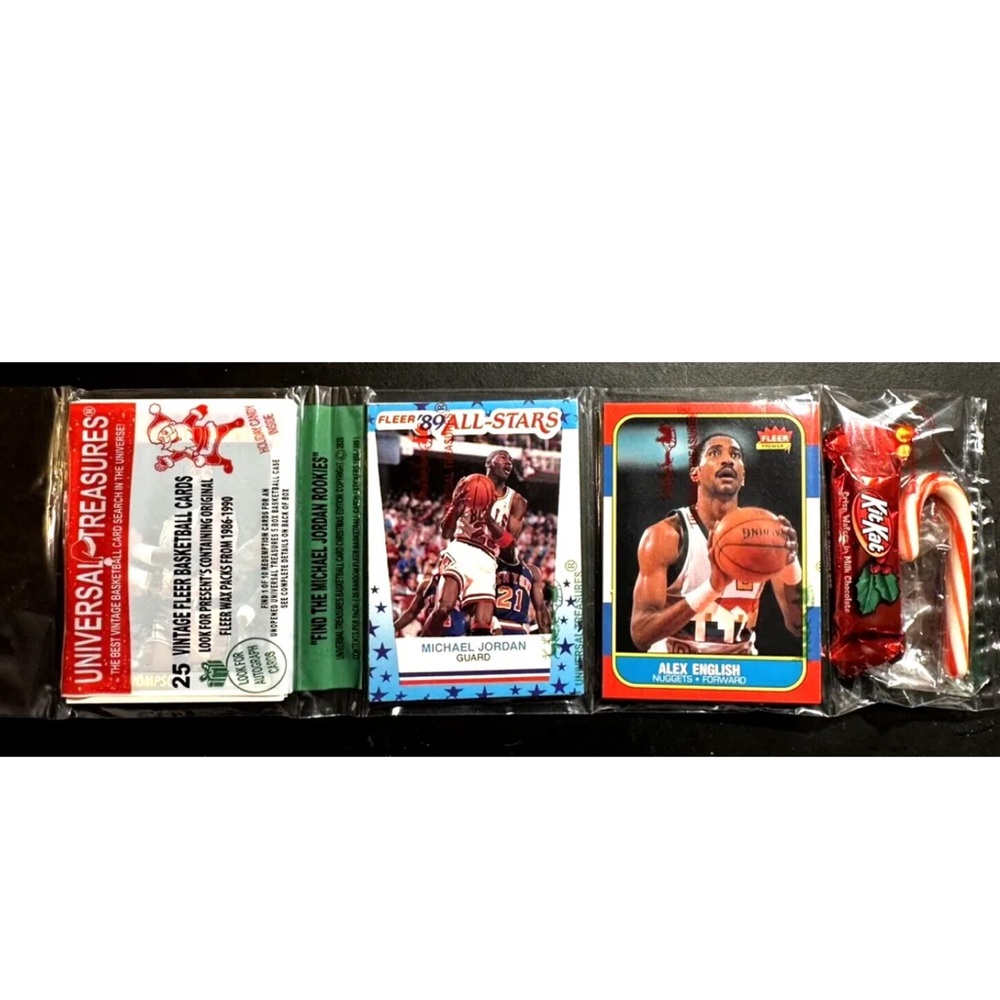 Universal Treasures search MICHAEL JORDAN ROOKIE, autos, much more 1986-90 Fleer